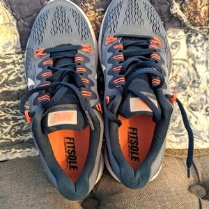 Nike lunarglide 5 gray and coral